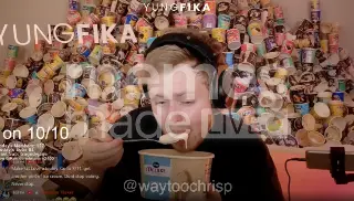 Stun locked into eating ice cream